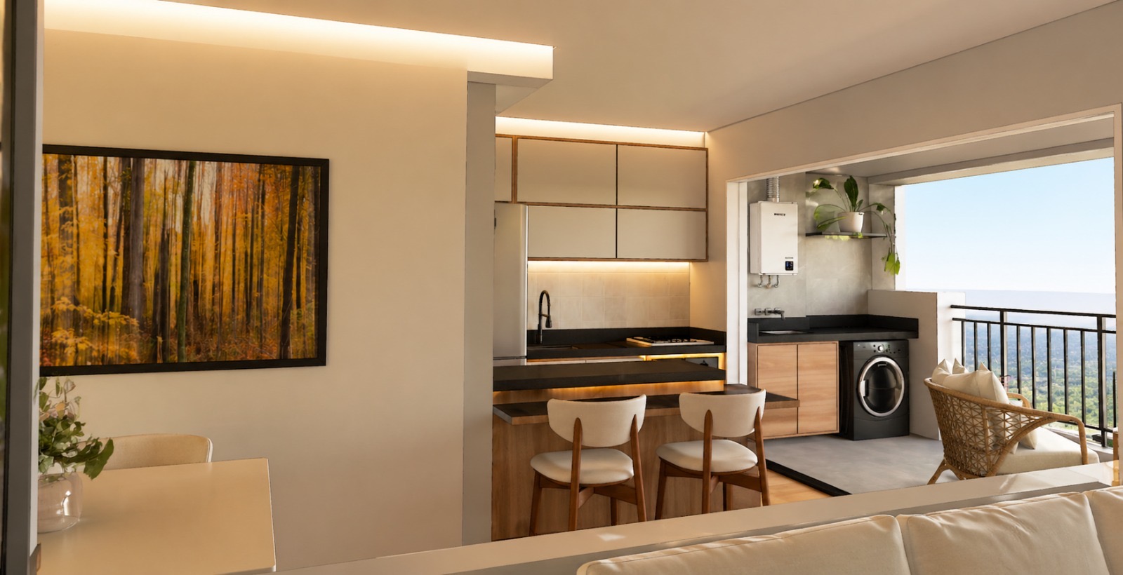 Apartamento Alphaville — Residencial · Interiores