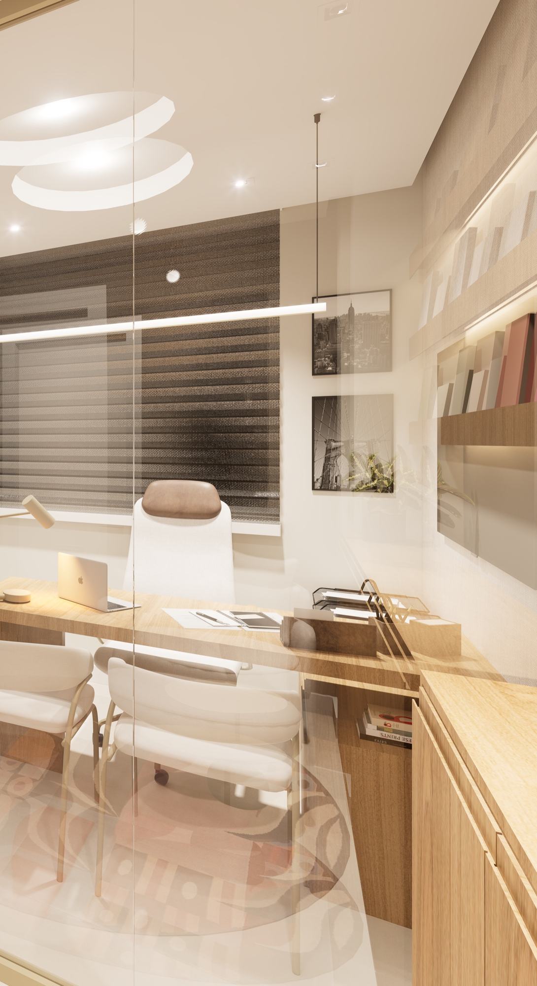 Sala privativa do escritório da FIVEARQ